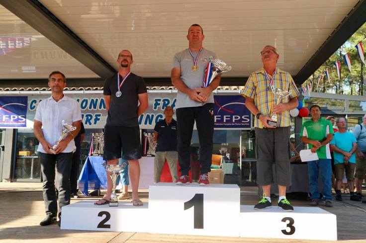 podium lancer tournant championnat de france de lancer de poids de mer 2018